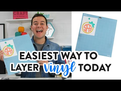 Easiest Way To Layer Vinyl Today