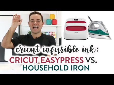 Cricut Infusible Ink: Cricut EasyPress vs. Household Iron