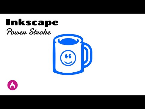Inkscape tutorial create a coffee mug vector using power stroke