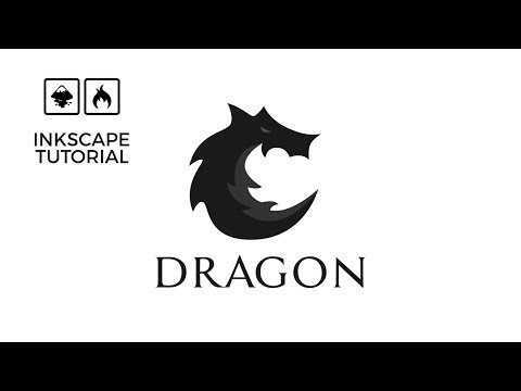 Dragon Logo Tutorial | Inkscape | Learn Logo Design