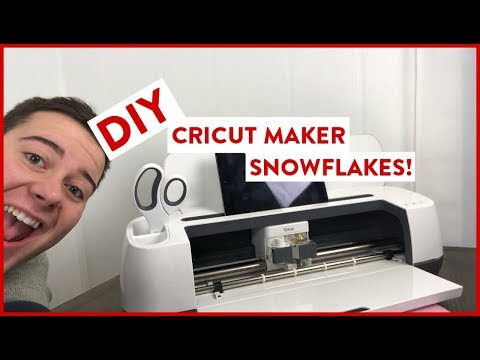 DIY Cricut Maker Snowflakes! ❄️