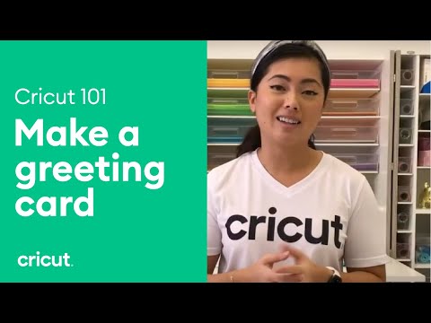 Make a Greeting Card with Cricut Joy