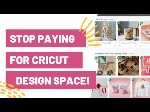 STOP Paying For Cricut Design Space!