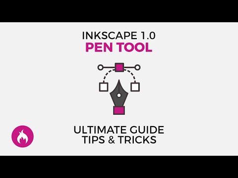 Inkscape 1.0 bezier pen tool ultimate guide