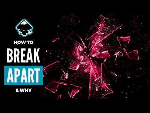 Inkscape tutorial using break apart