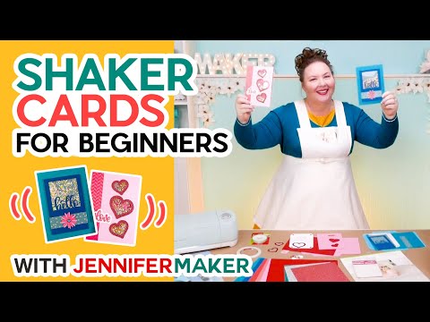 Shaker Cards for Beginners — From Start to Finish Tutorial Using the Cricut!