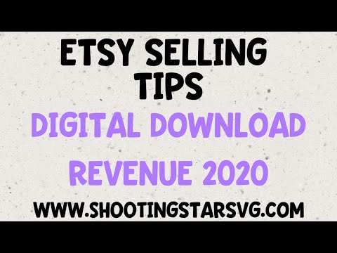 Etsy 2020 Revenue – Make and Sell SVGs on Etsy – How Much can you Make Selling SVGs