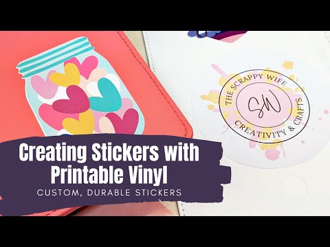 Creating Custom Vinyl Stickers – Cricut
