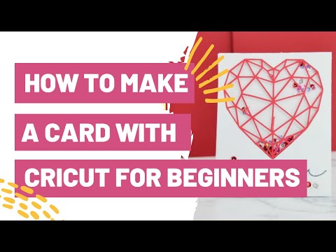 How To Make a Card With Cricut For Beginners