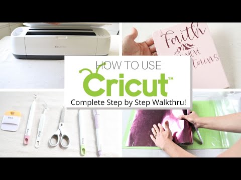 How to use Cricut Cutting Machines (For Beginners!)
