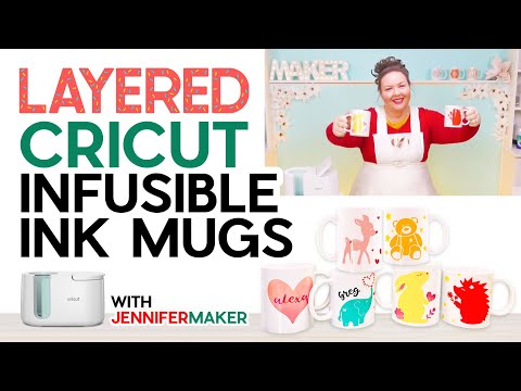 Layered Infusible Ink Mugs with the Cricut Mug Press: An Easy Cricut Mug Tutorial