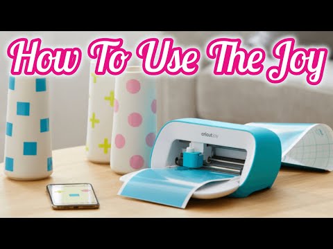 How to Use Cricut Joy. Design Space tutorial with Cell Phone