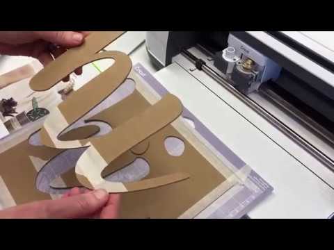 Cutting Chipboard with the Cricut Maker Knife Blade