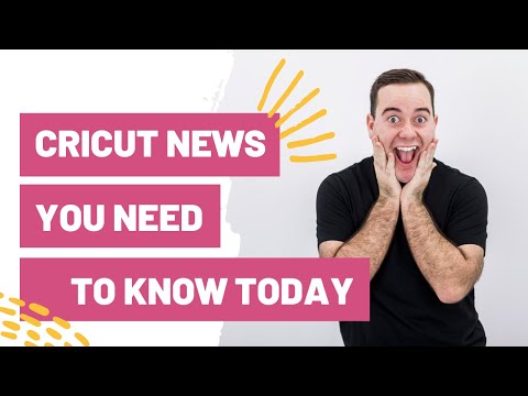 URGENT Cricut News You Need To Know Today!