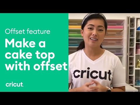 Use Offset to Make a Cake Topper
