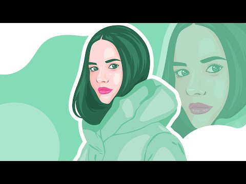 Inkscape Tutorial : How to Create Vector Potrait Illustration from Photo