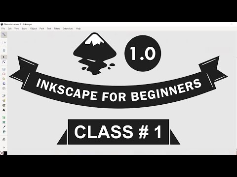 Inkscape 1.0 Course for Beginners 2020 – Class 1