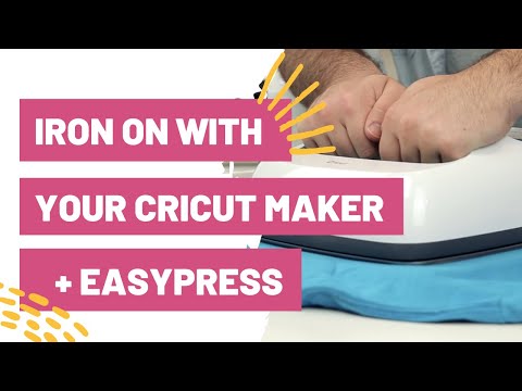 How To Use Iron On With Your Cricut Maker + EasyPress For Beginners