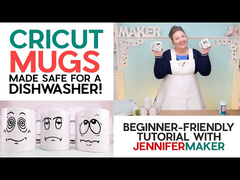 Cricut Mug Tutorial: Dishwasher Safe! * Beginner Friendly From Start to Finish