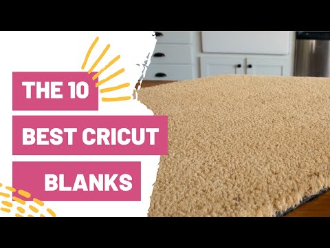 10 Blank Items To Use With Your Cricut