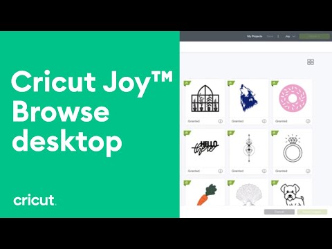 Cricut Joy™ – Browse Desktop