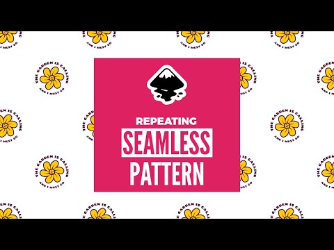 seamless repeat pattern Inkscape tutorial