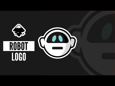 Robot logo Inkscape tutorial