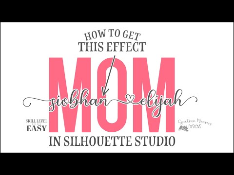 How to Make MOM Tiles on Silhouette Studio (Easy)