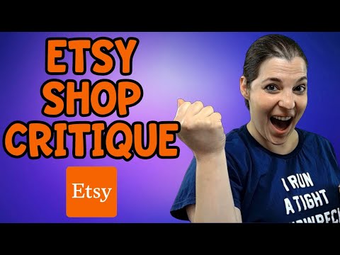 Etsy Shop Critique – Digital Download Shop Critique – Featuring BurlwoodHome