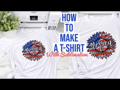 HOW TO SUBLIMATE ON A SHIRT USING CRICUT EASY PRESS 2 & COSMO INK