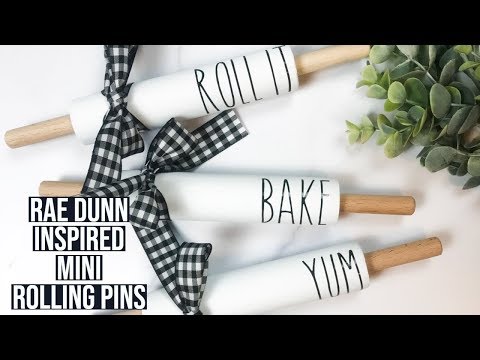 RAE DUNN INSPIRED ROLLING PINS