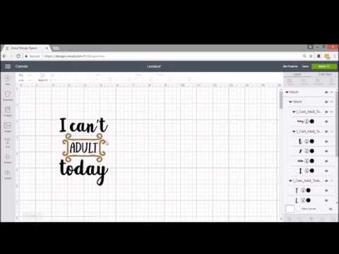 cricut – SVG to cut in order like it shows on the canvas with multi colors in order on the mat