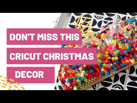 Cricut Christmas Home Decor You Can't Miss