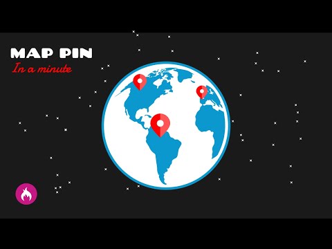 Inkscape tutorial Map pin vector in a minute