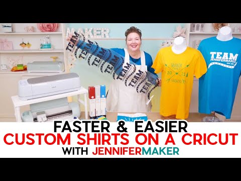 DIY Iron-On Shirts on Cricut Maker 3 & Explore 3 – Fast & Easy!