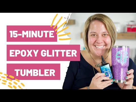 The 15 Minute Glitter Tumbler You CAN’T Miss!