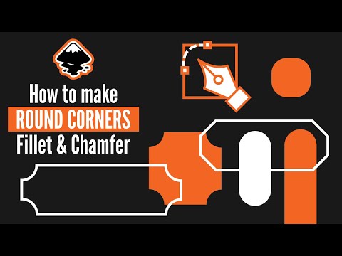 How to make round corners, fillet & chamfer Inkscape tutorial