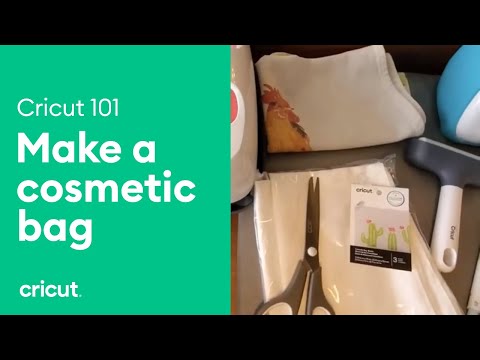 Make an Infusible Ink Makeup Bag