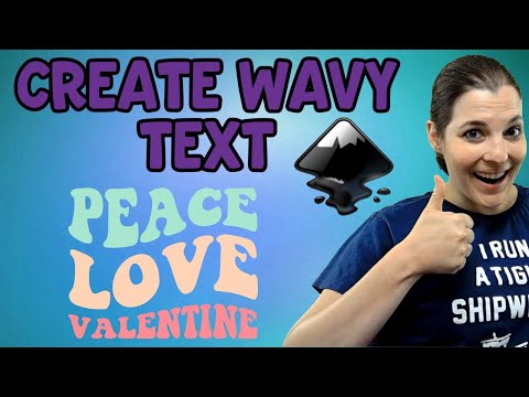 Create a Wavy Text Effect in Inkscape – Inkscape SVG Tutorials – Create and Sell SVGs on Etsy