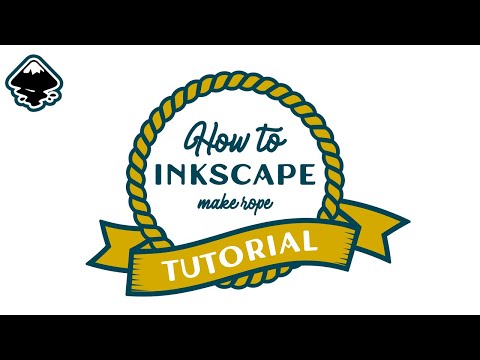 HOW TO make rope vector inkscape tutorial