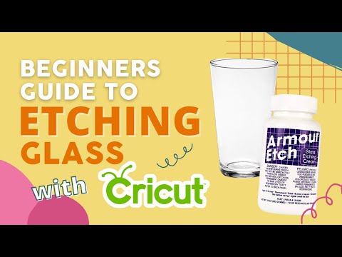 Beginner Guide To Etching Glass with Cricut – Everything You Need To Know