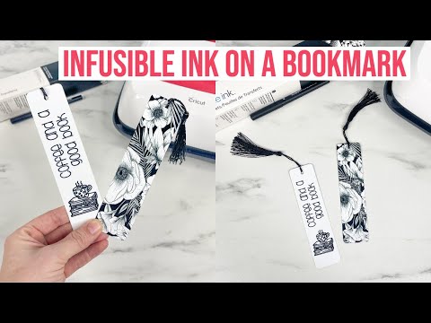 CRICUT INFUSIBLE INK ON METAL BOOKMARKS