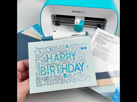 CRICUT CUTAWAY CARDS | HOW TO USE THEM #shorts