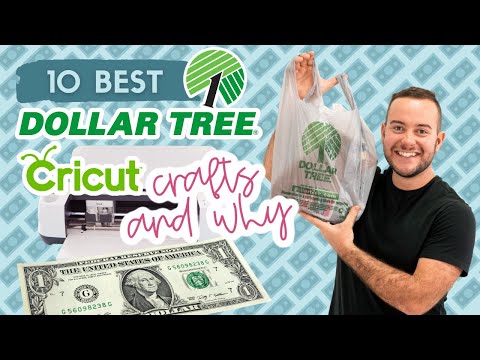 🤯10 BEST Dollar Tree Cricut Crafts & WHY! 🤯