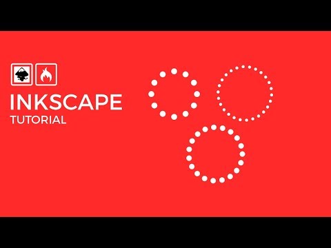 Learn 3 Ways how to Create a Circle around a Circle in Inkscape Tutorial