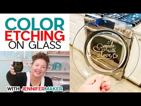 The BEST Color Etching on Glass – Three Different Methods Tested!