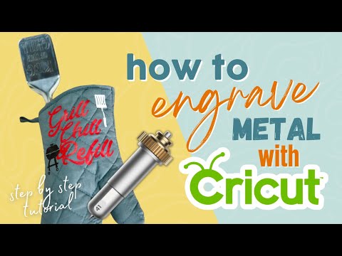 😱 ENGRAVE A SPATULA WITH YOUR CRICUT? Step-By-Step Tutorial