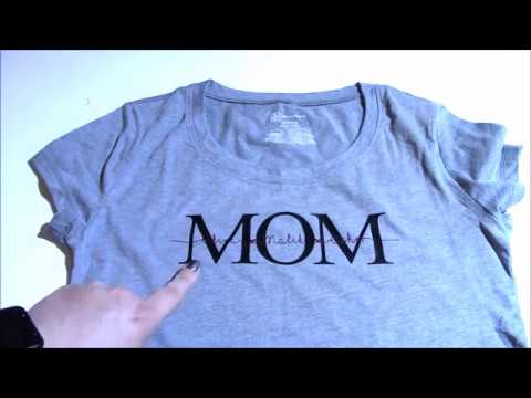 Mom name shirt easy mothers day gift using your cricut