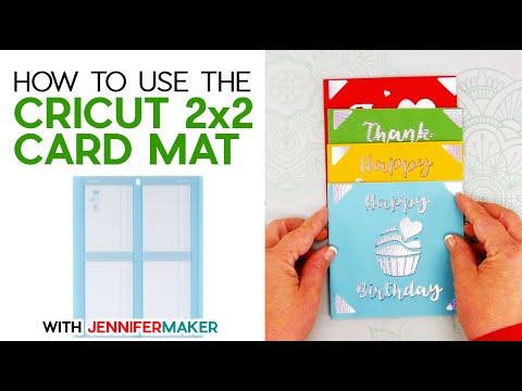 Cricut Card Mat for Explore and Maker + Cricut Insert Cards!