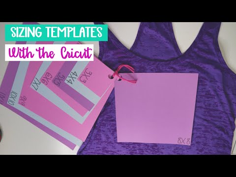 Cricut Tips – Make a size template guide with Design Space to help visualize your designs